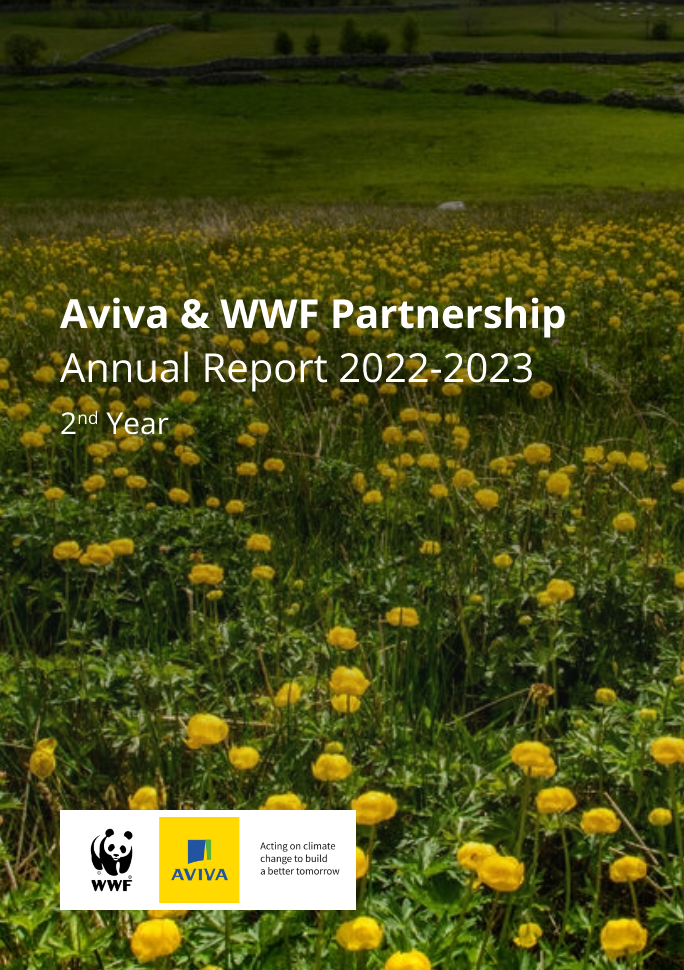 WWF & Aviva partnership annual report 20222023 WWF